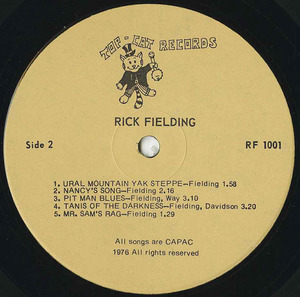 Rick fielding solo label 02