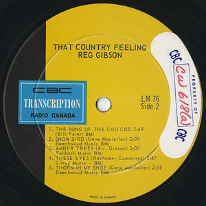 Reg gibson   that country feeling label 02