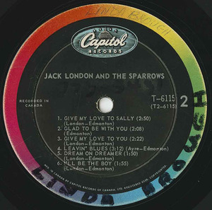 Jack london and the sparrows st label 02