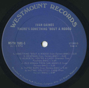 Ivan daines there something bout a rodeo back 01