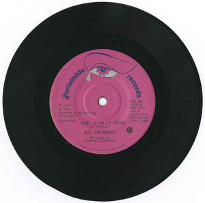 45 joe thomson just a silly song vinyl 02