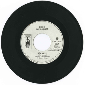 45 rikki   the rokkits   new wave bw they never see vinyl 01