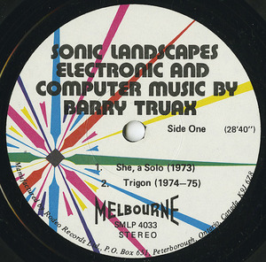 Barry truax sonic landscapes label 01