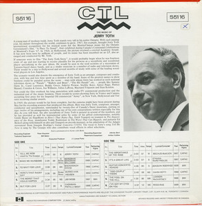 Jerry toth the music of ctl 5116 front