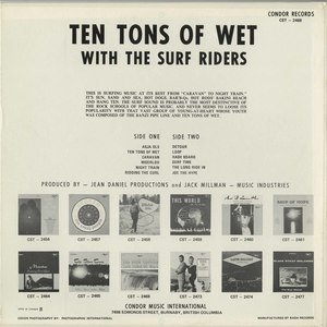 Surf riders   ten tons of wet back