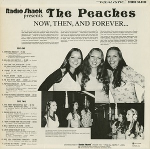 The peaches   now  then   forever back