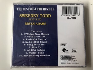 The best of the rest of   sweeney todd featuring bryan adams action replay records audio cd 1994 cdar1042 2  48191.1591647102.1280.1280