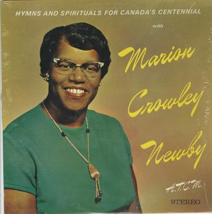 Marion crowley newby hymns   spirituals for canada's centennial front