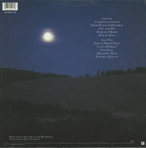 Neil young harvest moon back