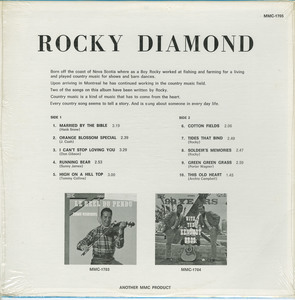 Rocky diamond tides that bind back