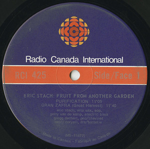 Eric stach   fruit from another garden label 01