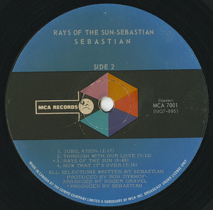 Sebastian   rays of the sun label 02