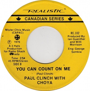 Paul clinch with choya you can count on me realistic
