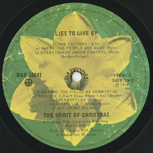 Christmas %28spirit of%29 lies to live by label 02