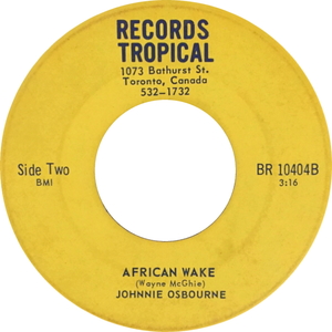 Johnnie osbourne african wake tropical 2