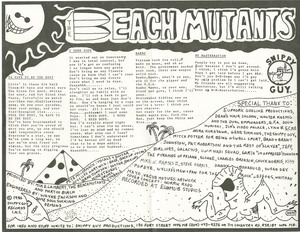 45 beach mutants polka dot lyjamas insert single sided