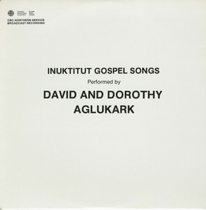 David   dorothy aglukark   inuktitut gospel songs front