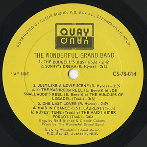 Wonderful grand band st label 01