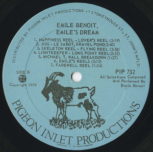 Emile benoi   emile's dream label 02