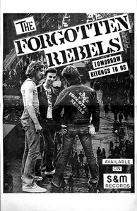 Forgottenrebels tomorrowbelongstous vinyl 2nd insert