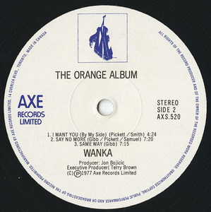 Wanka the orange album label 02 5