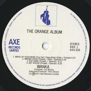 Wanka the orange album label 01 5