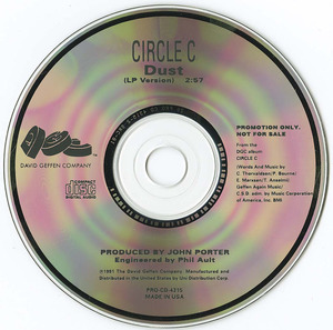 Cd circle c   dust cd single cd