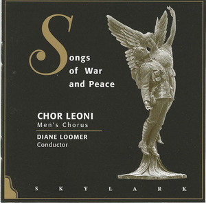 Cd chor leoni men's chorus  diane loomer  conductor   songs of war and peace front