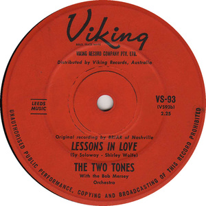 The two tones with the bob mersey orchestra lessons in love viking
