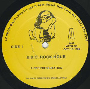 Va bbc rock hour  442 men without hats   a flock of seagulls label 01