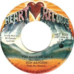 Ron mahonin you make me smile heart records