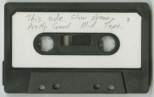 Cassette bill bissett sonic horses cassette side 02