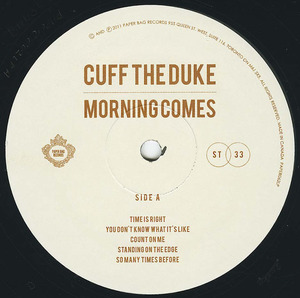 Cuff the duke   morning comes label 01