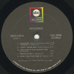 Influence   st label 01