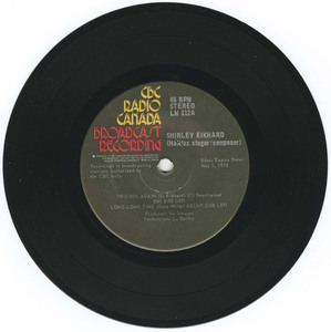 45 shirley eikhard   halifax singer composer cbc lm 312 vinyl 01
