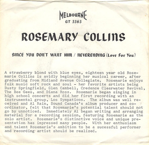 Rosemary collins neverending love for you melbourne