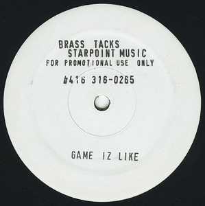 Brass tacks   game iz like bw inner city madness label 01