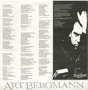 Art bergmann crawl with me lyrics insert side 01