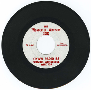 45 45 ckww radio 58   the wonderful windsor song vinyl 02