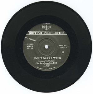 45 british properties eight days a week bw niag'ra falls vinyl 01