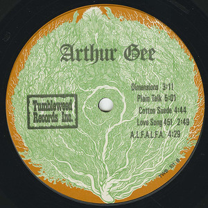 Arthur gee st label 01