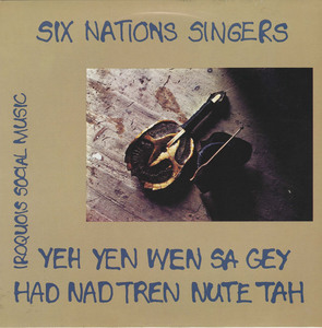 Six nations singers   iroquois social music front