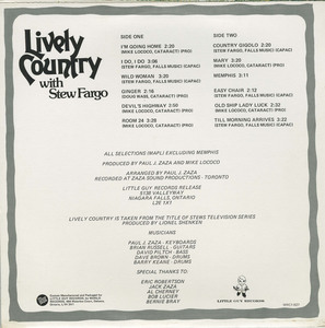 Stew fargo lively country back