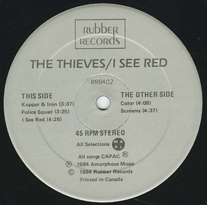 Thieves   i see red insert label 01