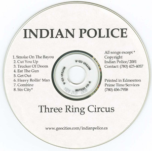 Cd indian police three ring circus cd
