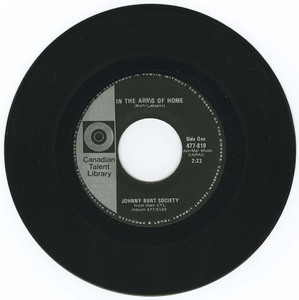 45 johnny burt society   in the arms of home vinyl 01