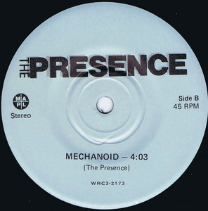 Presence  the   blown away bw mechanoid %28picture sleeve%29 %281%29