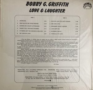 Griffith  bobby g.   love   laughter %284%29