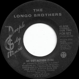 Longo brothers   it's simply love bw we got action %28ftg. moe koffman%29 vinyl 02