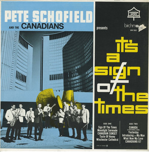 Pete schofield it's a sign of the times front